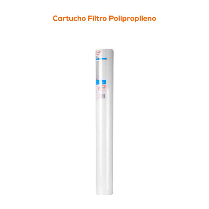 Cartucho de Polipropileno 1µm para Retención de Sedimentos EVANS (PP-20-1)