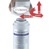 Purificador EVANS 5 Etapas con Ósmosis Inversa (RO-50G-FFB-PACK)