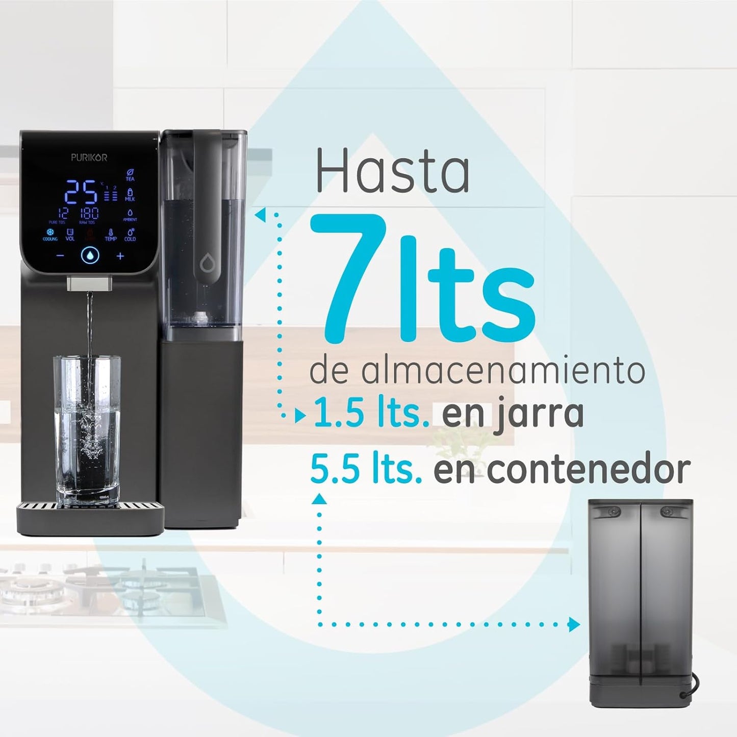 eChange PURIKOR - 4 etapas / 100 gpd (PK-EASY-100CT)