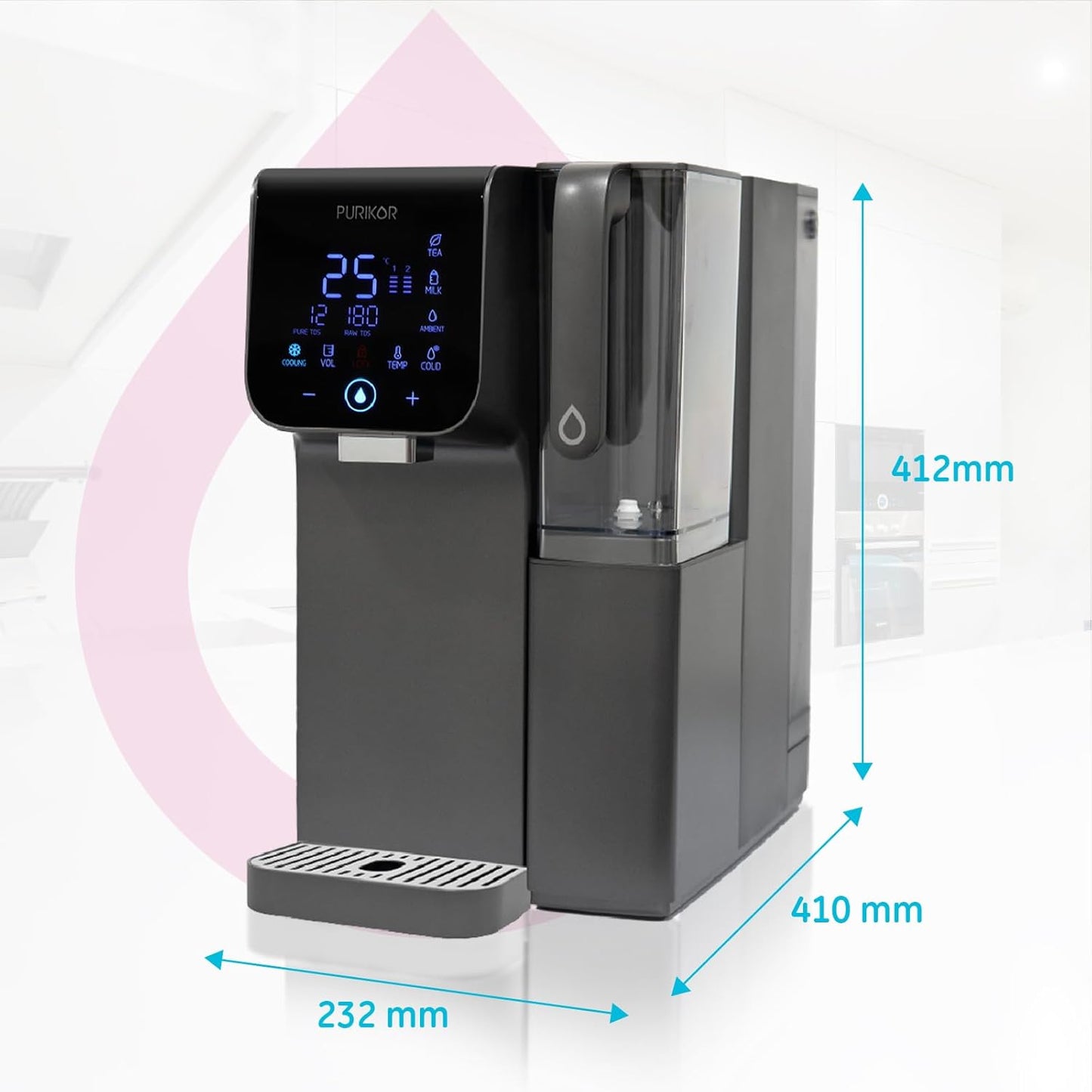 eChange PURIKOR - 4 etapas / 100 gpd (PK-EASY-100CT)