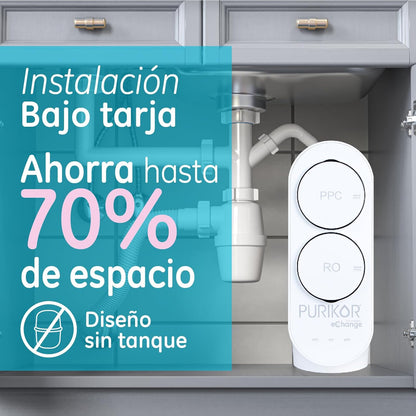 eChange PURIKOR - 3 etapas / 800 gpd  (PK-EASY-800US)