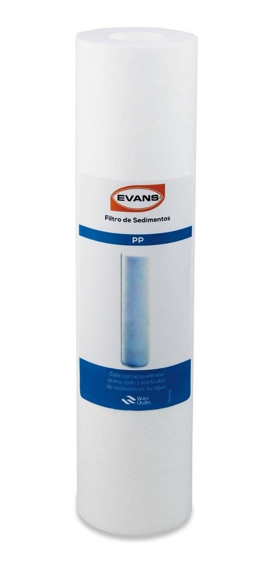 Cartucho De Polipropileno Espumado 10micras Evans 2.5x10 - EVANS (PP-10)