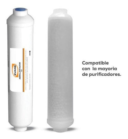 Filtro Abrillantador De Agua Evans T-33