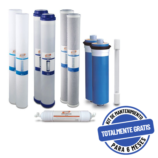 Kit de Mantenimiento para Purificador RO-1200GD02 - EVANS (KIT-RO-1200GD02) - 12 Meses