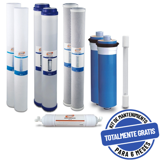 Kit De Consumibles Para Purificador -EVANS (KIT-RO-800G-D02) - 12 Meses