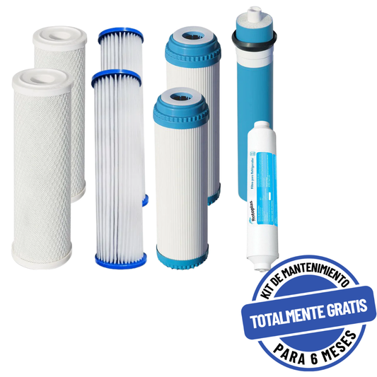 Kit de mantenimiento Rotoplas, 12 meses, Ósmosis inversa