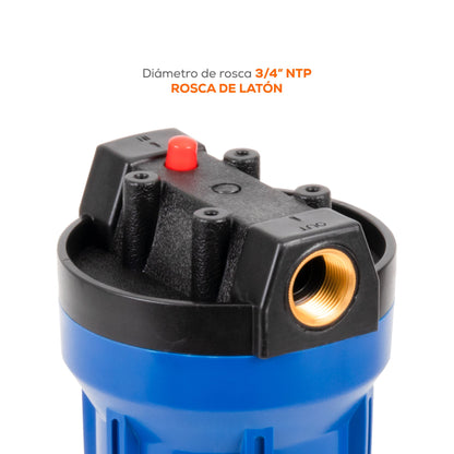 Portacartucho Big Blue (BLUE121-10BR) - EVANS