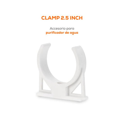 Abrazadera de Sujeción 2.5" para Filtros en Línea EVANS (CL-05)