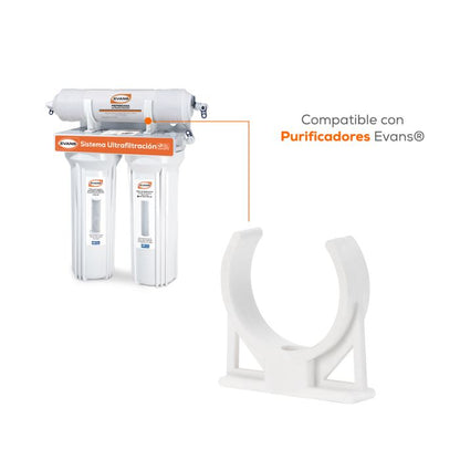 Abrazadera de Sujeción 2" para Filtros en Línea EVANS (CL-06)
