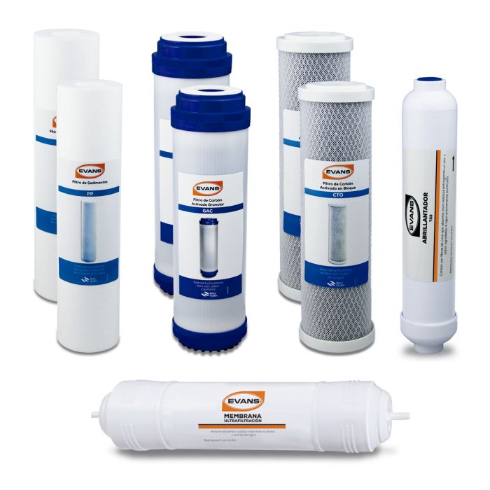 Kit de Mantenimiento para Purificador WP-2 EVANS (KIT-WP-2)