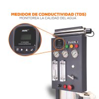 Purificador EVANS Industrial 5 Etapas con Ósmosis Inversa, UV y 1800 GPD (RO-1800G)