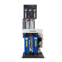 Purificador EVANS Industrial 4 Etapas con Ósmosis Inversa, UV y 3600 GPD (RO-3600G)