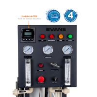 Purificador EVANS Industrial 4 Etapas con Ósmosis Inversa, UV y 3600 GPD (RO-3600G)