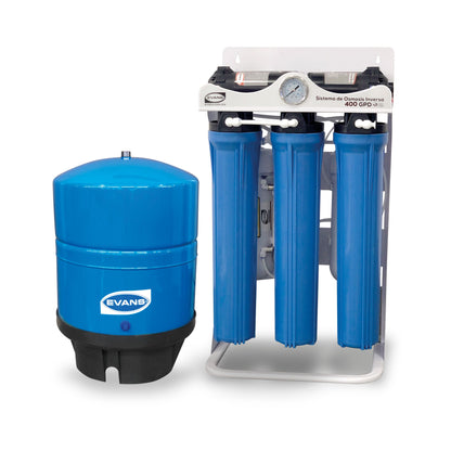 Purificador De Agua Con Ósmosis inversa 400 GALONES - EVANS (RO-400G-D02)