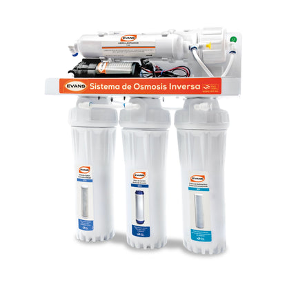Purificador De Agua Con Osmosis Inversa, 5 Etapas - EVANS (RO-50G-C01)