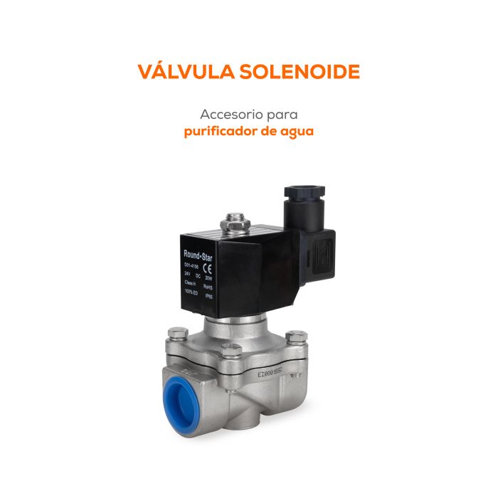 Válvula Solenoide de Acero Inoxidable 1" (SPF-23-1) EVANS