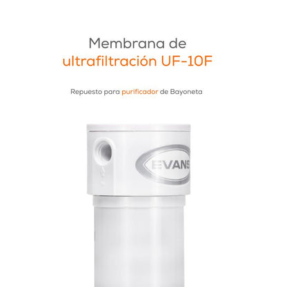 Membrana de Ultrafiltración 0.01µm para Purificador KUF-4 EVANS (UF-10F)