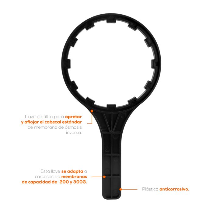 Llave de Instalación (WR-06) para Filtros de Ósmosis Inversa EVANS