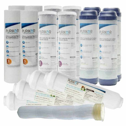 Kit PURIKOR Ultrafiltración - Mantenimiento 24M (KIT24-UF)