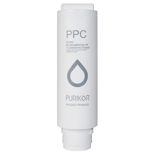 Filtro de sedimentos y carbón activado – PURIKOR (PK-EASY-PP800US)