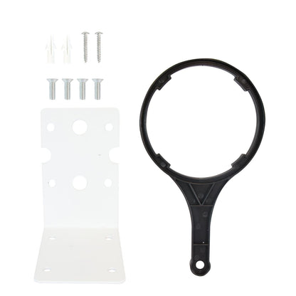 Portafiltros Transparente con Tapa Negra 1.5" para Cartucho 20"  PURIKOR (PKPFBT-20X1.5P)