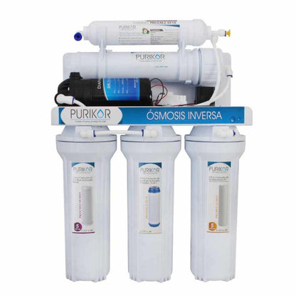 Purificador PURIKOR 5 Etapas con Ósmosis Inversa, 100 GPD (PKRO100-5P)
