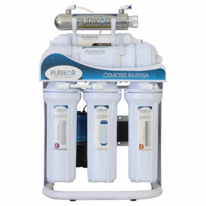 Purificador PURIKOR 6 Etapas con Ósmosis Inversa y UV (PKRO400-6UVP)