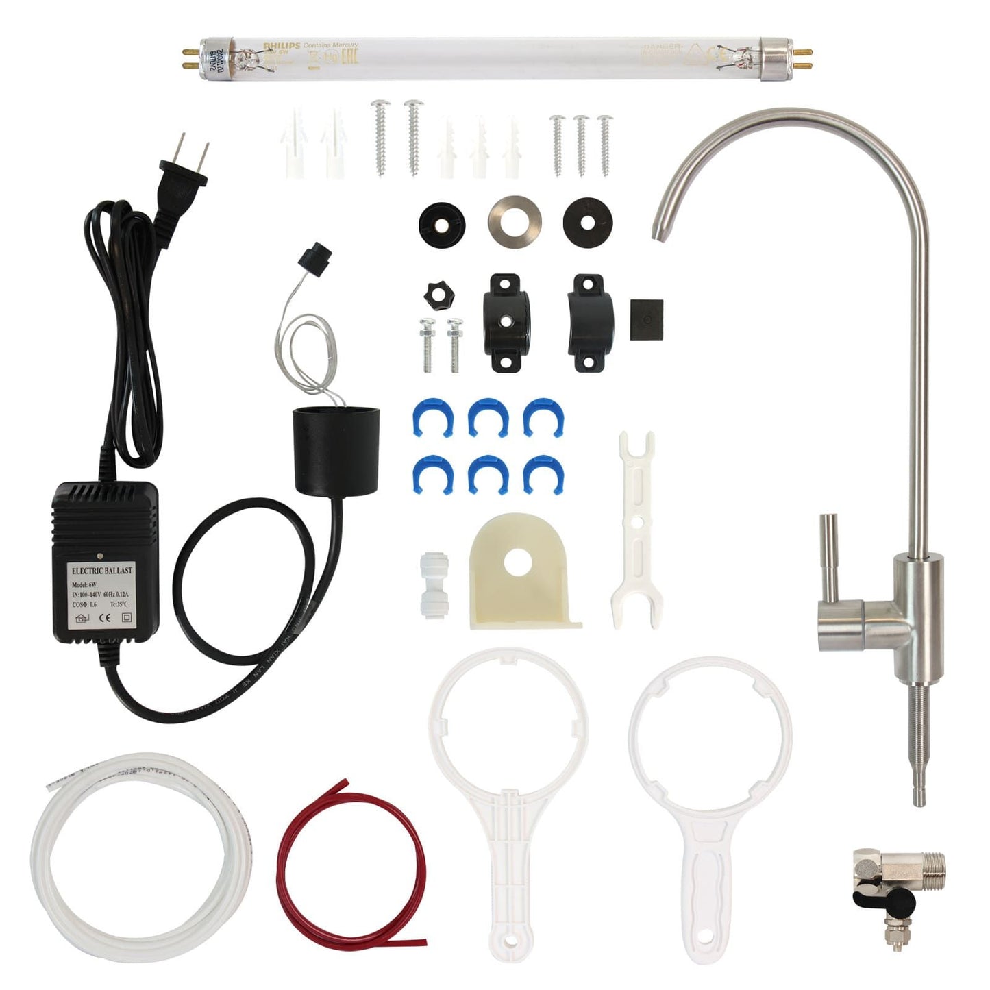 Purificador PURIKOR 6 Etapas con Ósmosis Inversa, UV y Alta Producción (PKRO600-6UVPM)