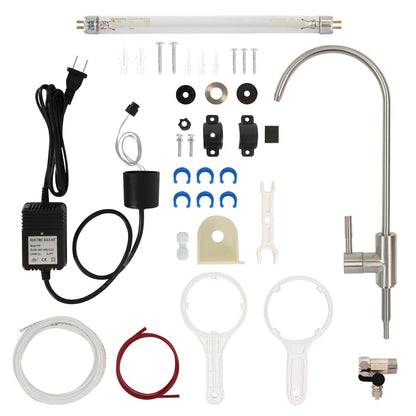 Purificador PURIKOR 6 Etapas con Ósmosis Inversa, UV y Alta Producción (PKRO600-6UVPM)
